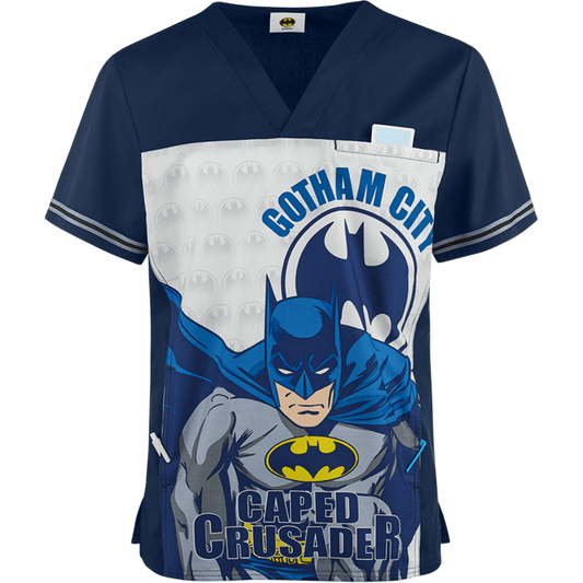 Top Clínico Tooniforms DC Comics Batman Gotham City Hombre